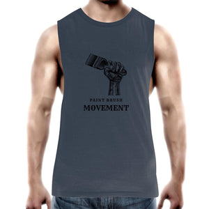 Mens Paint Brush Movement - Tank Top