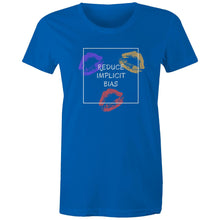 Load image into Gallery viewer, Women&#39;s Maple Tee - Reduce Implicit Bias
