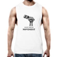 Load image into Gallery viewer, Mens Paint Brush Movement - Tank Top
