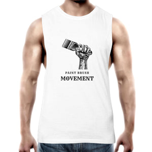 Mens Paint Brush Movement - Tank Top