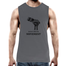 Load image into Gallery viewer, Mens Paint Brush Movement - Tank Top
