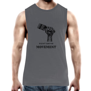 Mens Paint Brush Movement - Tank Top