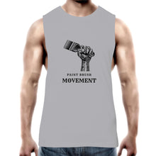 Load image into Gallery viewer, Mens Paint Brush Movement - Tank Top
